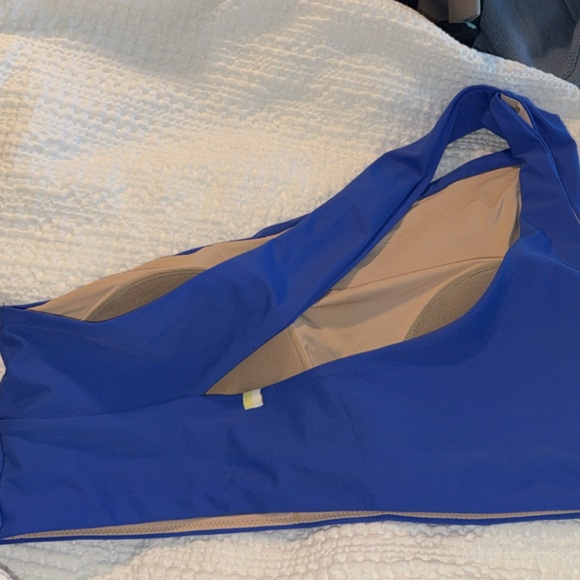 Summersalt Sidestroke Bikini Top limited edition Hydrangea blue- size 18 UPF 50+ - Picture 13 of 15
